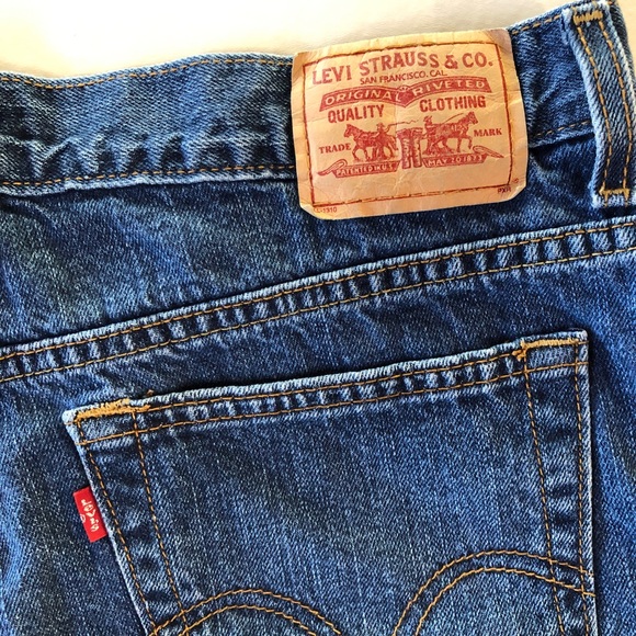Levi’s 550 Relaxed Fit High-Rise Y2K Shorts (34) - Picture 11 of 14